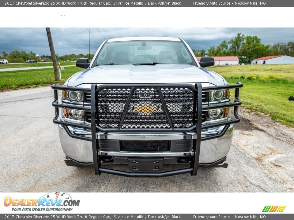 2017 Chevrolet Silverado 2500HD Work Truck Regular Cab Silver Ice Metallic / Dark Ash/Jet Black Photo #9