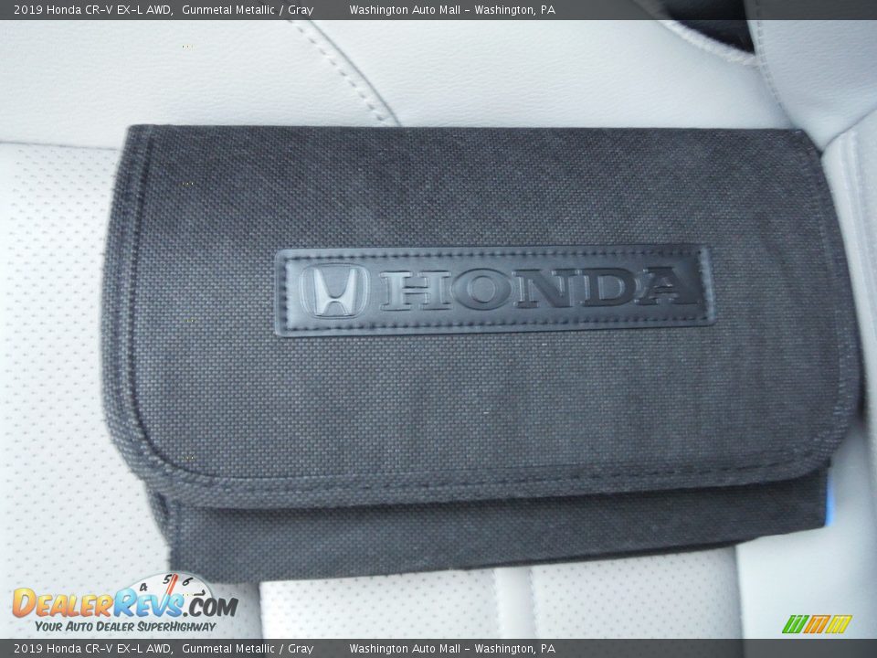 2019 Honda CR-V EX-L AWD Gunmetal Metallic / Gray Photo #31