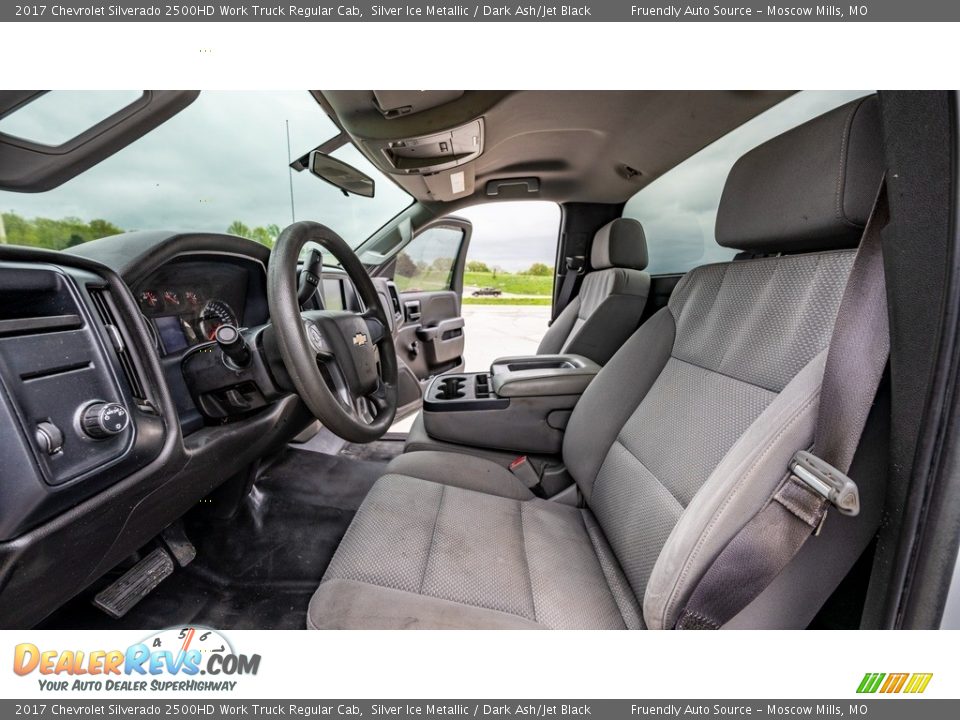 Front Seat of 2017 Chevrolet Silverado 2500HD Work Truck Regular Cab Photo #11