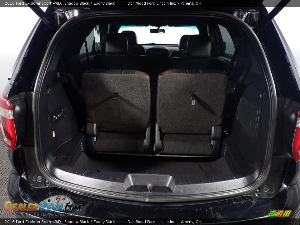 2016 Ford Explorer Sport 4WD Shadow Black / Ebony Black Photo #18