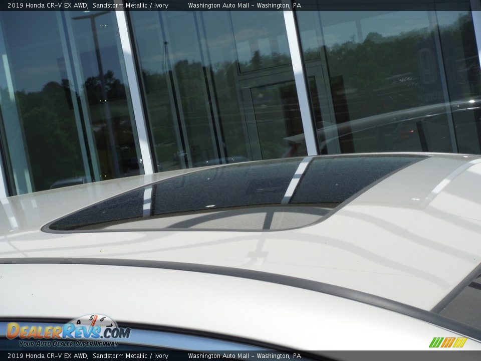 2019 Honda CR-V EX AWD Sandstorm Metallic / Ivory Photo #3