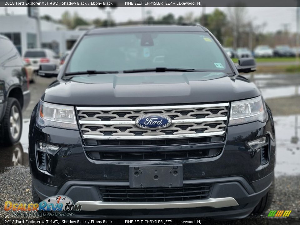 2018 Ford Explorer XLT 4WD Shadow Black / Ebony Black Photo #2