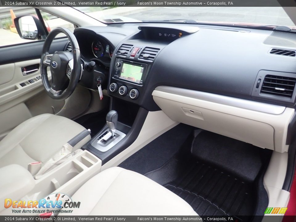 2014 Subaru XV Crosstrek 2.0i Limited Venetian Red Pearl / Ivory Photo #12