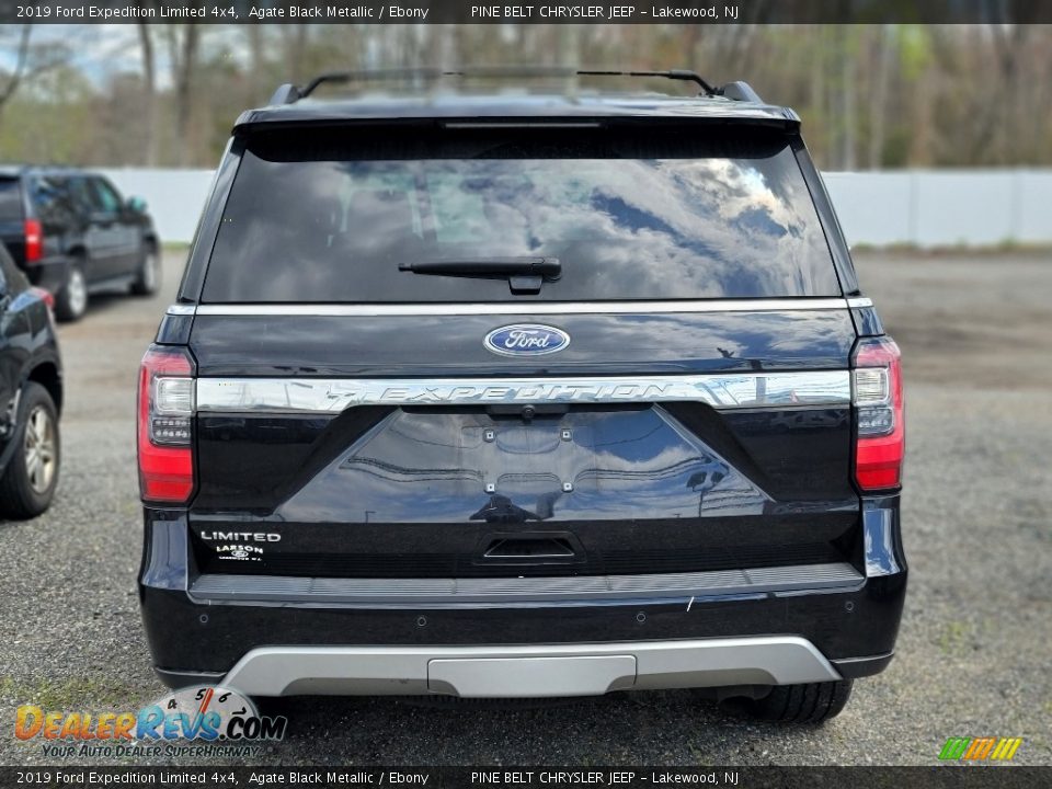 2019 Ford Expedition Limited 4x4 Agate Black Metallic / Ebony Photo #4