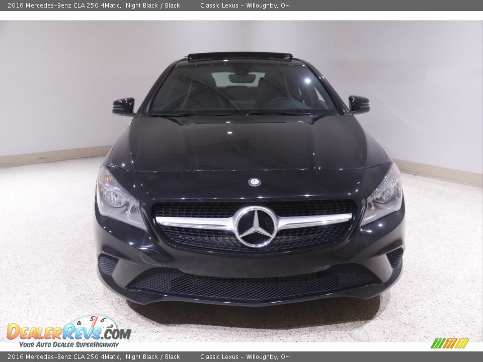 2016 Mercedes-Benz CLA 250 4Matic Night Black / Black Photo #2