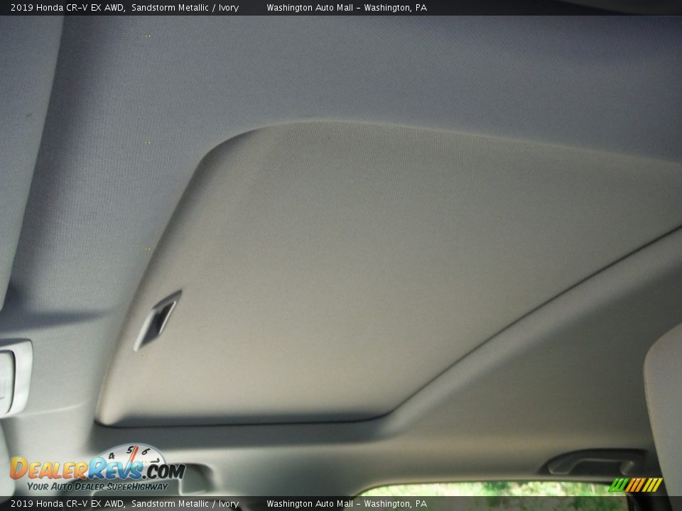 2019 Honda CR-V EX AWD Sandstorm Metallic / Ivory Photo #12