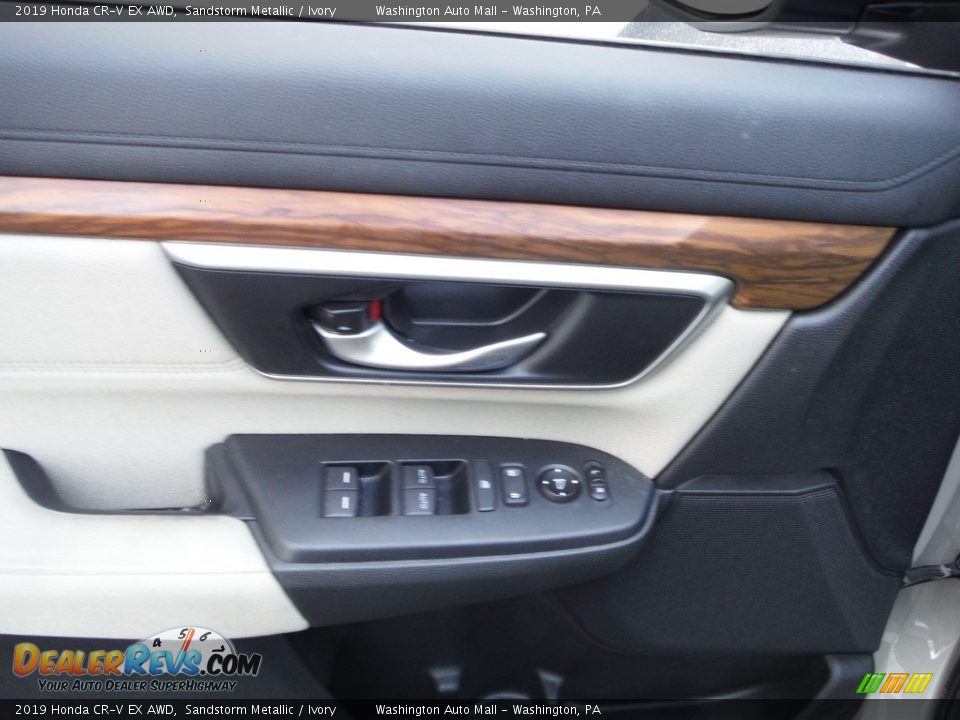 2019 Honda CR-V EX AWD Sandstorm Metallic / Ivory Photo #13