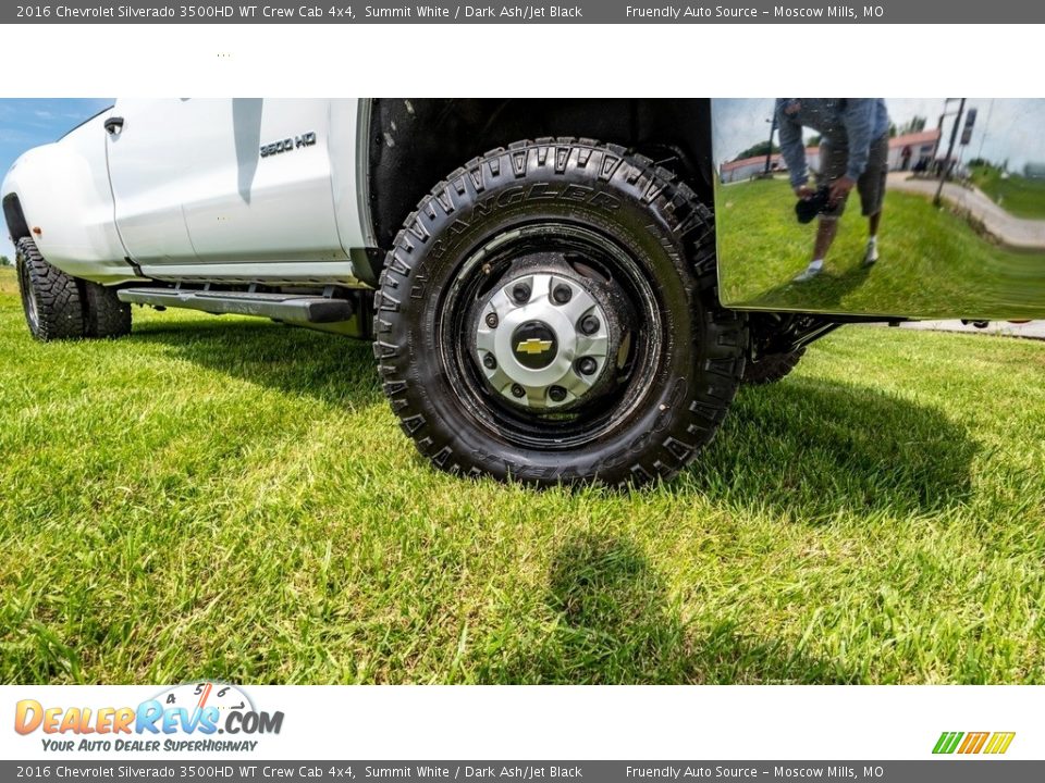 2016 Chevrolet Silverado 3500HD WT Crew Cab 4x4 Summit White / Dark Ash/Jet Black Photo #2