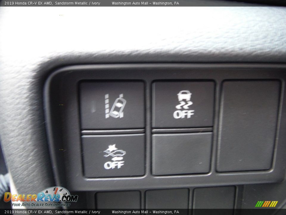 2019 Honda CR-V EX AWD Sandstorm Metallic / Ivory Photo #15