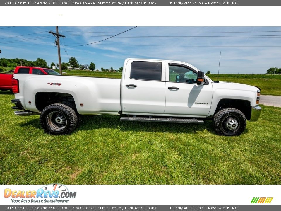 Summit White 2016 Chevrolet Silverado 3500HD WT Crew Cab 4x4 Photo #3