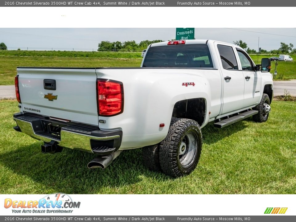 2016 Chevrolet Silverado 3500HD WT Crew Cab 4x4 Summit White / Dark Ash/Jet Black Photo #4