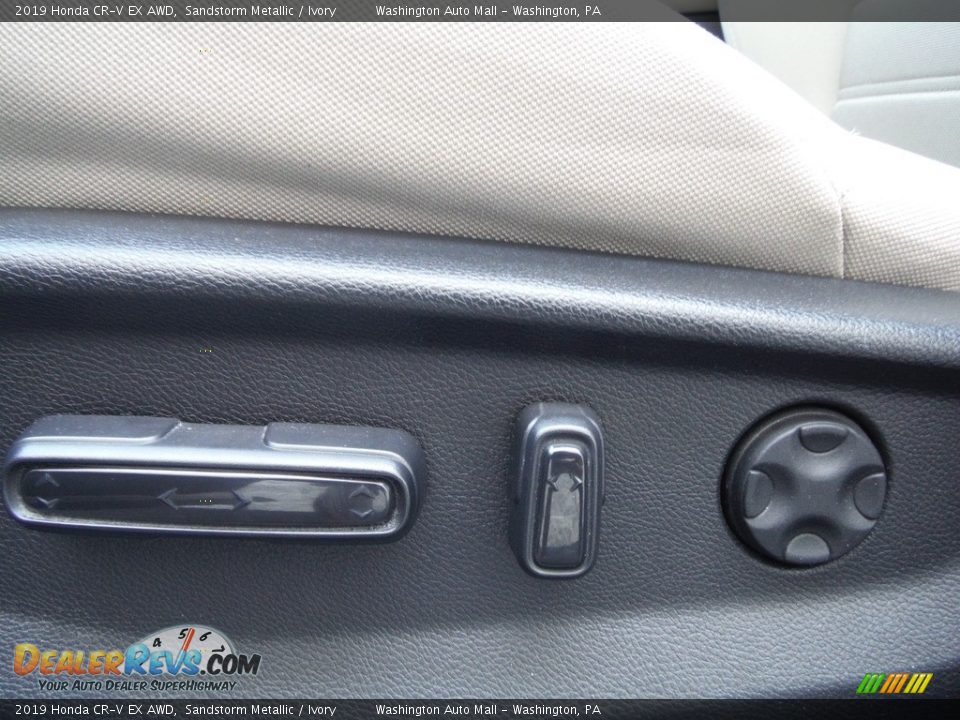 2019 Honda CR-V EX AWD Sandstorm Metallic / Ivory Photo #17