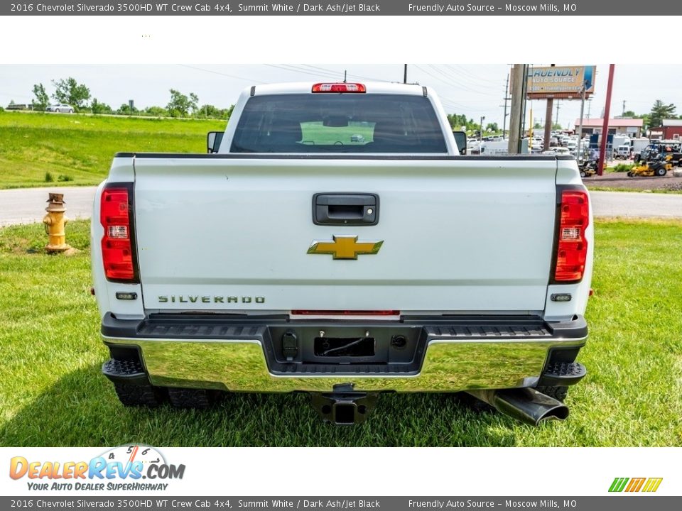 2016 Chevrolet Silverado 3500HD WT Crew Cab 4x4 Summit White / Dark Ash/Jet Black Photo #5