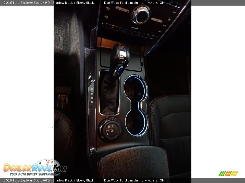 2016 Ford Explorer Sport 4WD Shadow Black / Ebony Black Photo #36