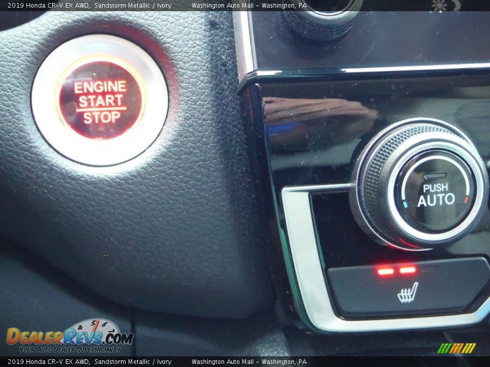 2019 Honda CR-V EX AWD Sandstorm Metallic / Ivory Photo #19