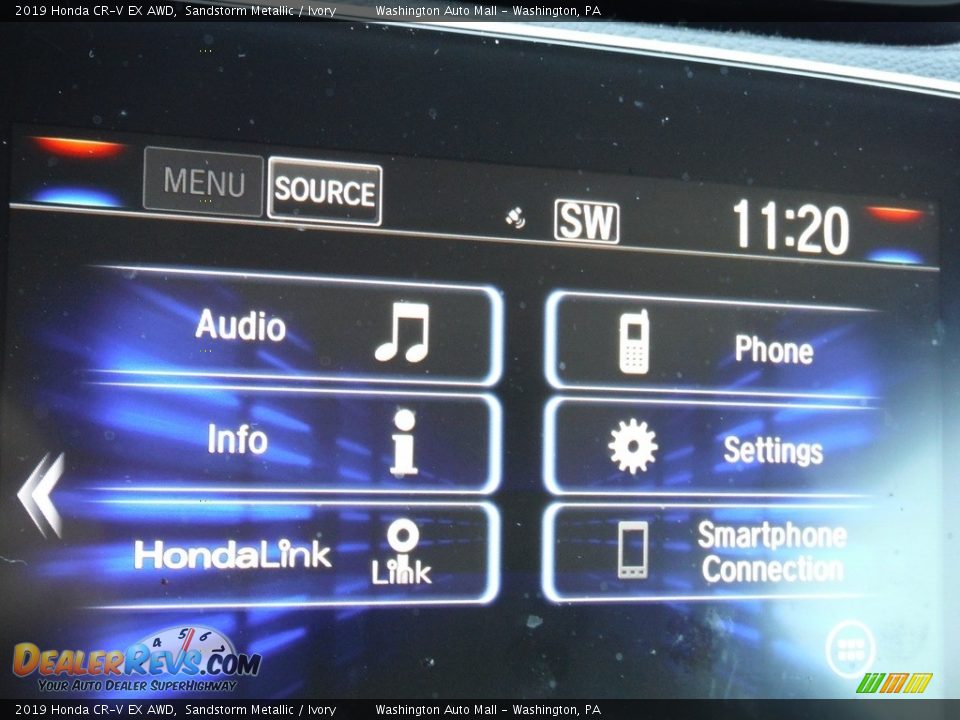 2019 Honda CR-V EX AWD Sandstorm Metallic / Ivory Photo #20