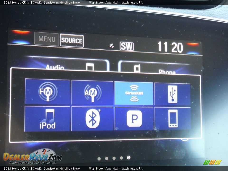 2019 Honda CR-V EX AWD Sandstorm Metallic / Ivory Photo #21