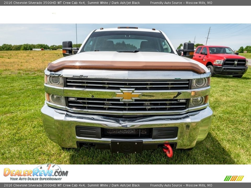 2016 Chevrolet Silverado 3500HD WT Crew Cab 4x4 Summit White / Dark Ash/Jet Black Photo #9