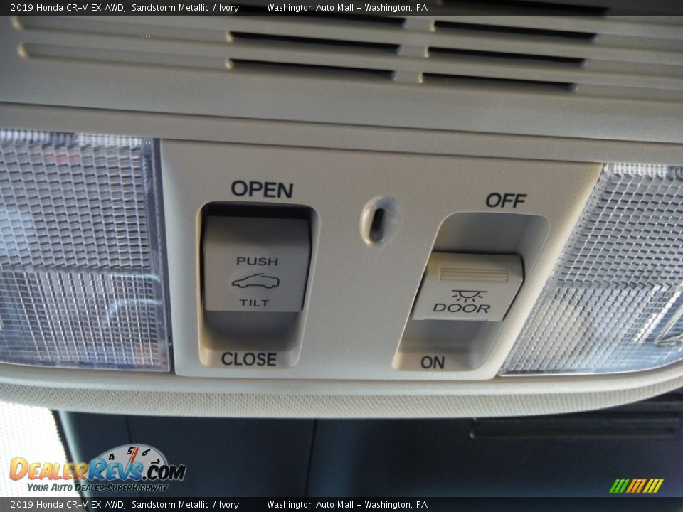 2019 Honda CR-V EX AWD Sandstorm Metallic / Ivory Photo #23