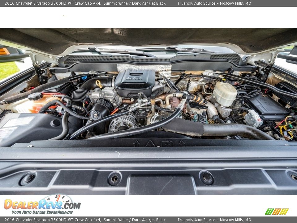 2016 Chevrolet Silverado 3500HD WT Crew Cab 4x4 6.6 Liter OHV 32-Valve Duramax Turbo-Diesel V8 Engine Photo #16