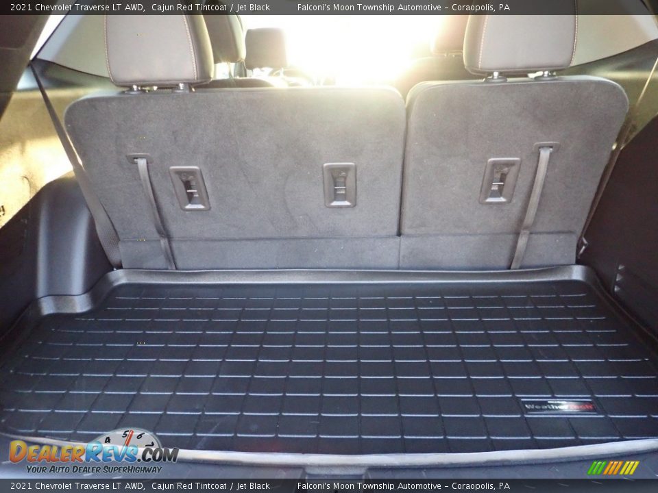 2021 Chevrolet Traverse LT AWD Cajun Red Tintcoat / Jet Black Photo #4