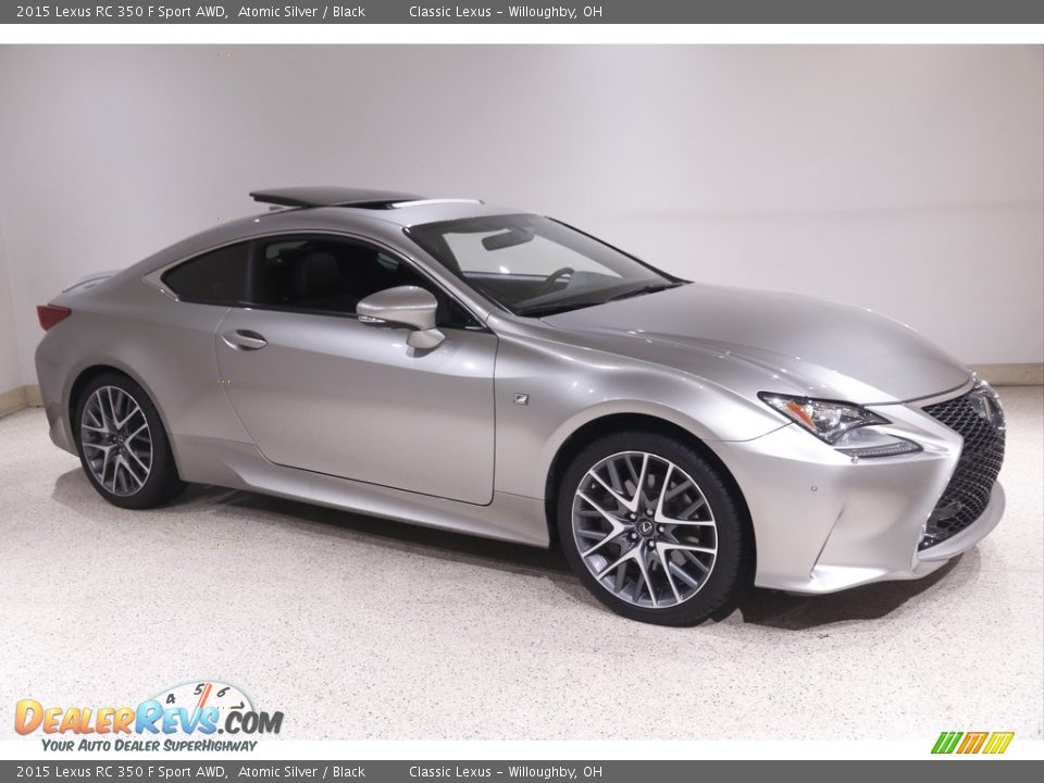 Atomic Silver 2015 Lexus RC 350 F Sport AWD Photo #1