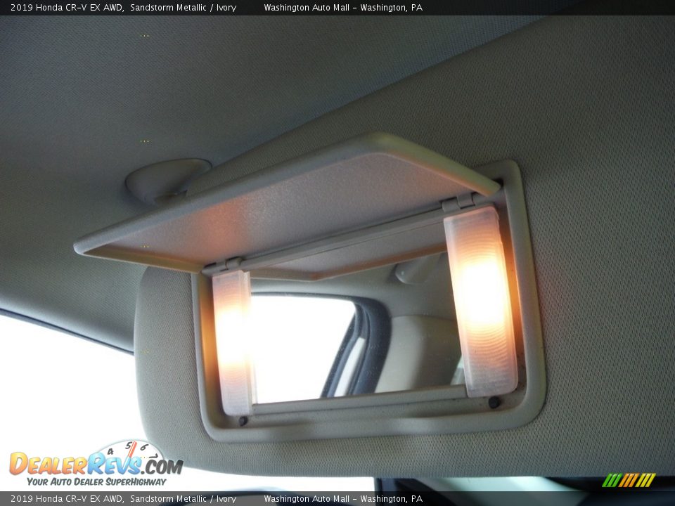 2019 Honda CR-V EX AWD Sandstorm Metallic / Ivory Photo #30