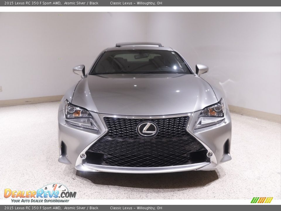 Atomic Silver 2015 Lexus RC 350 F Sport AWD Photo #2