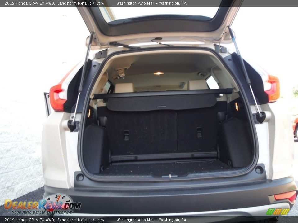 2019 Honda CR-V EX AWD Sandstorm Metallic / Ivory Photo #32