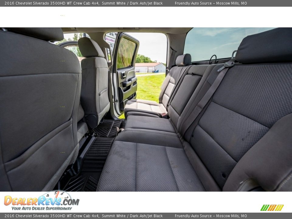 2016 Chevrolet Silverado 3500HD WT Crew Cab 4x4 Summit White / Dark Ash/Jet Black Photo #20