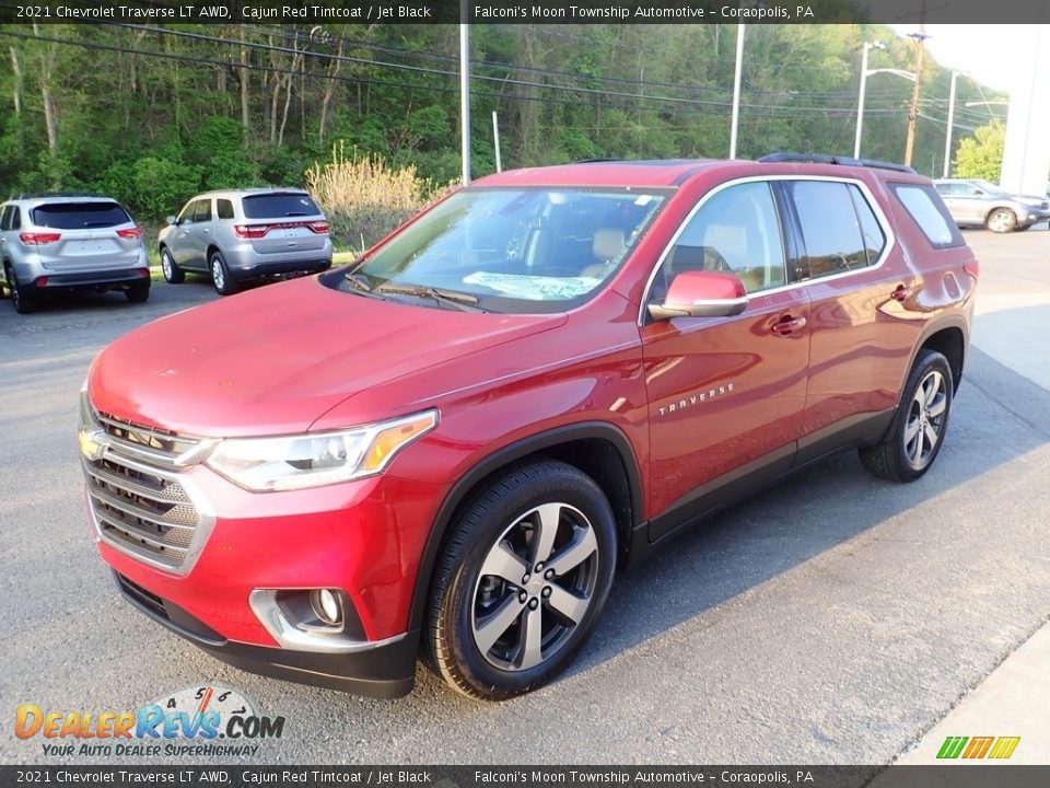 2021 Chevrolet Traverse LT AWD Cajun Red Tintcoat / Jet Black Photo #8