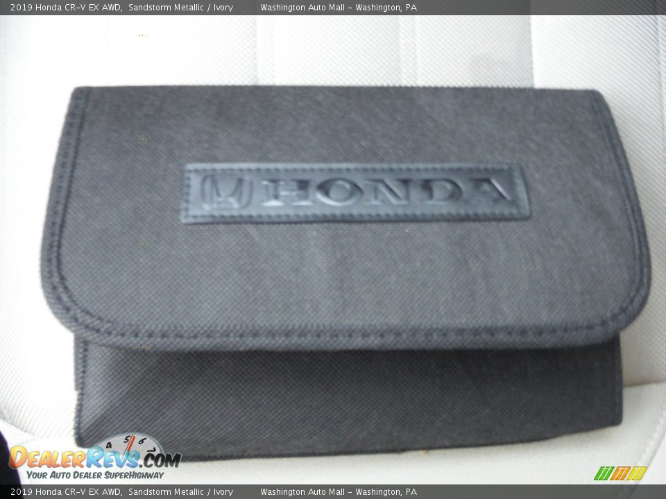 2019 Honda CR-V EX AWD Sandstorm Metallic / Ivory Photo #33