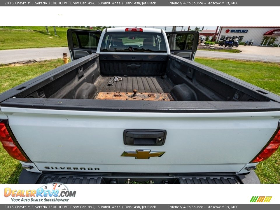 2016 Chevrolet Silverado 3500HD WT Crew Cab 4x4 Summit White / Dark Ash/Jet Black Photo #21