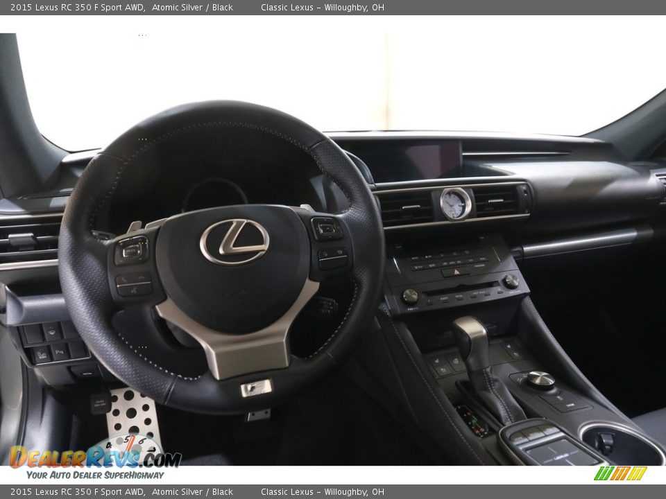 Dashboard of 2015 Lexus RC 350 F Sport AWD Photo #6