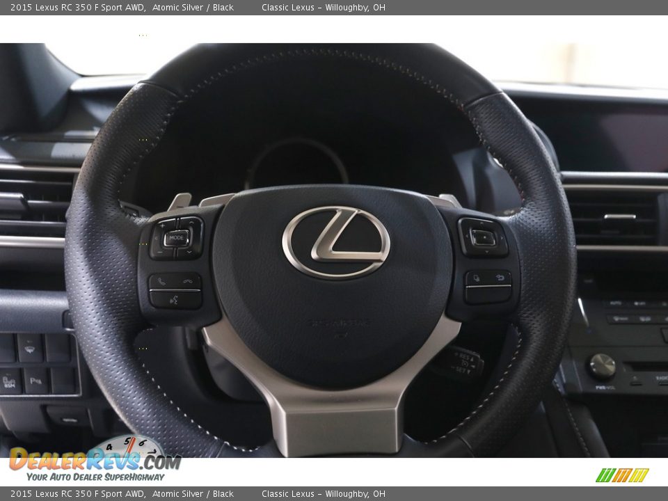 2015 Lexus RC 350 F Sport AWD Steering Wheel Photo #7