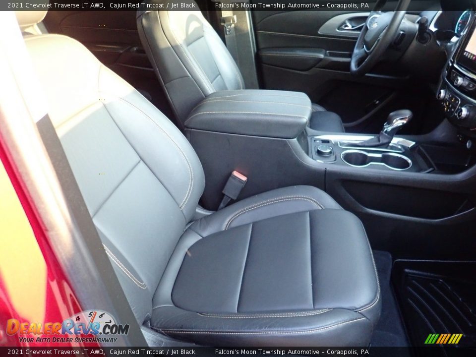 2021 Chevrolet Traverse LT AWD Cajun Red Tintcoat / Jet Black Photo #12