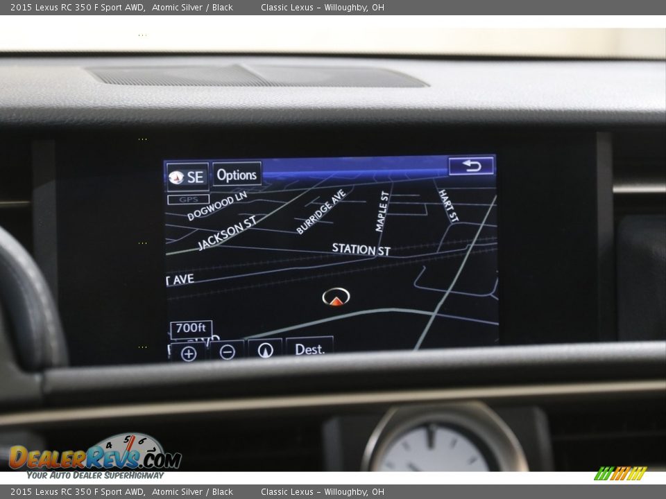 Navigation of 2015 Lexus RC 350 F Sport AWD Photo #11
