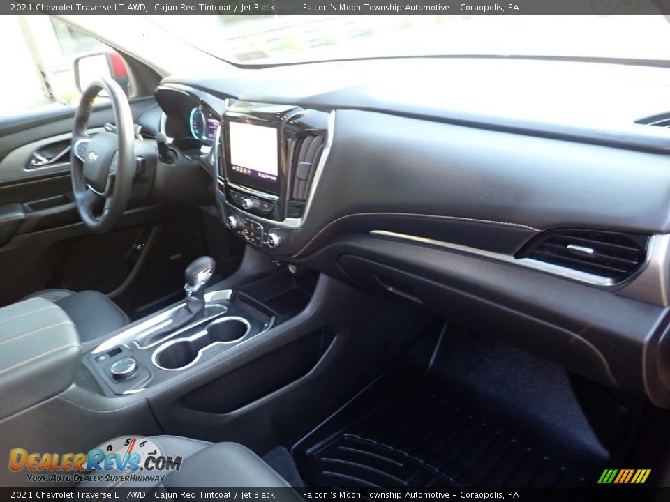 2021 Chevrolet Traverse LT AWD Cajun Red Tintcoat / Jet Black Photo #13