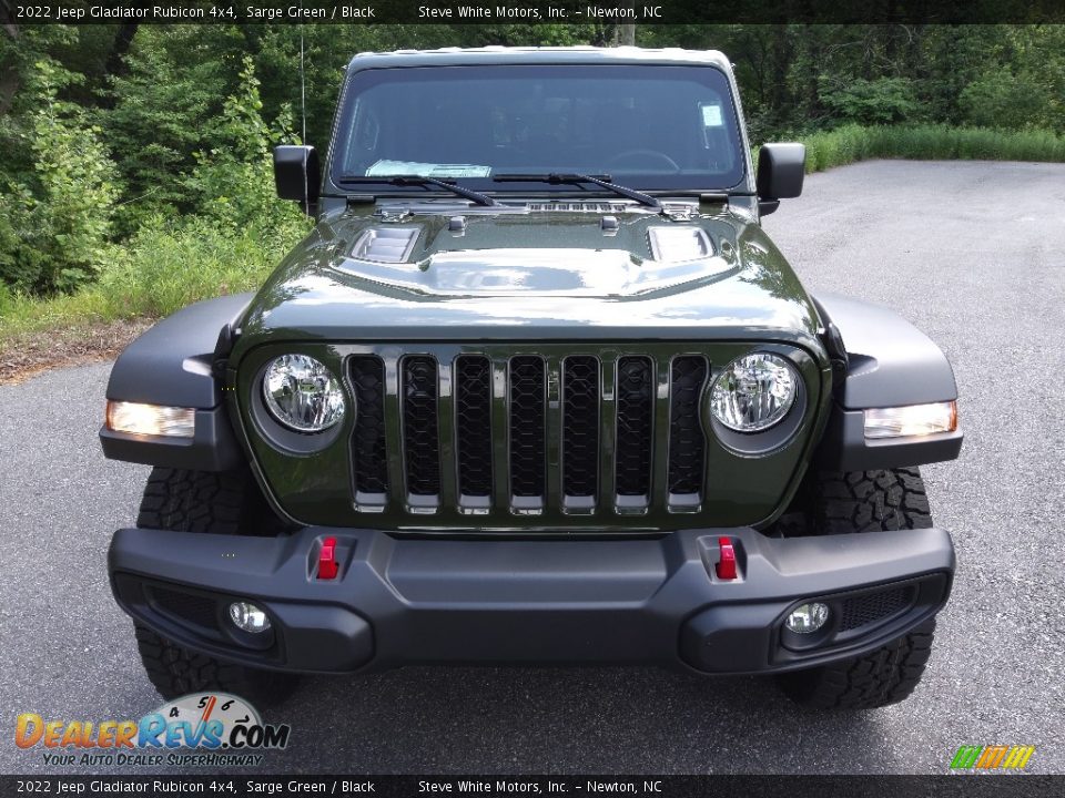 2022 Jeep Gladiator Rubicon 4x4 Sarge Green / Black Photo #3