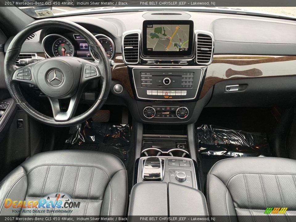 2017 Mercedes-Benz GLS 450 4Matic Iridium Silver Metallic / Black Photo #25