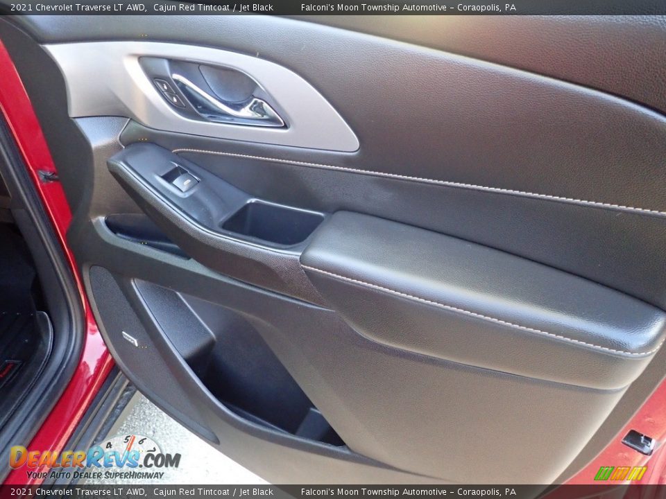 2021 Chevrolet Traverse LT AWD Cajun Red Tintcoat / Jet Black Photo #16