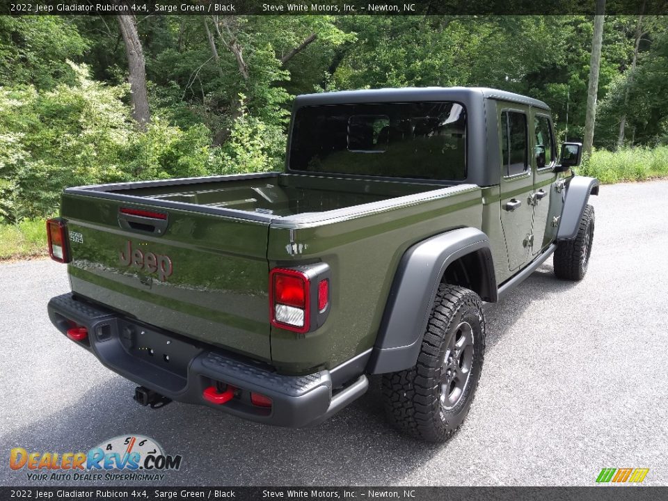 2022 Jeep Gladiator Rubicon 4x4 Sarge Green / Black Photo #6