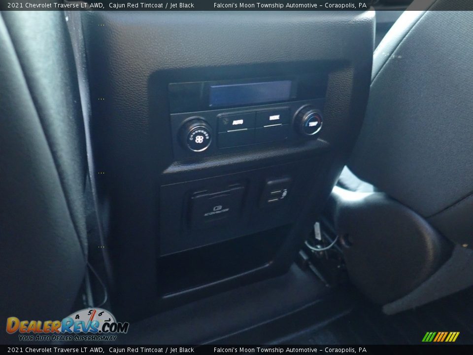 2021 Chevrolet Traverse LT AWD Cajun Red Tintcoat / Jet Black Photo #21