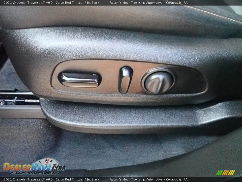 2021 Chevrolet Traverse LT AWD Cajun Red Tintcoat / Jet Black Photo #23