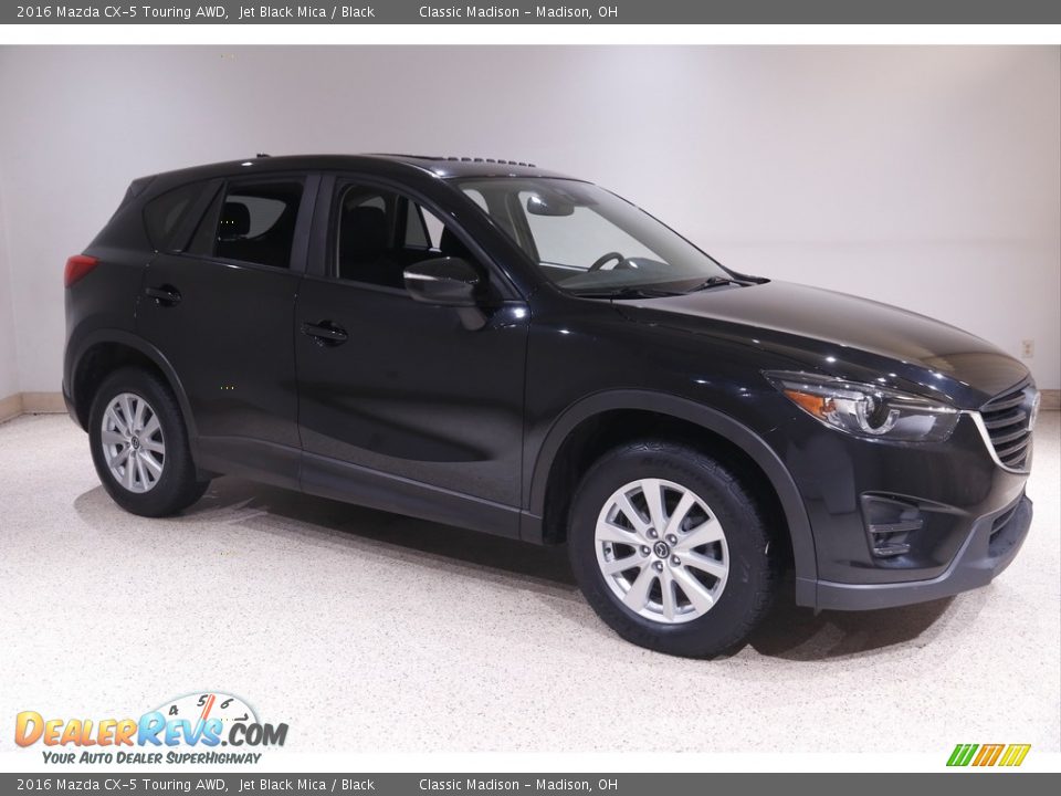 2016 Mazda CX-5 Touring AWD Jet Black Mica / Black Photo #1
