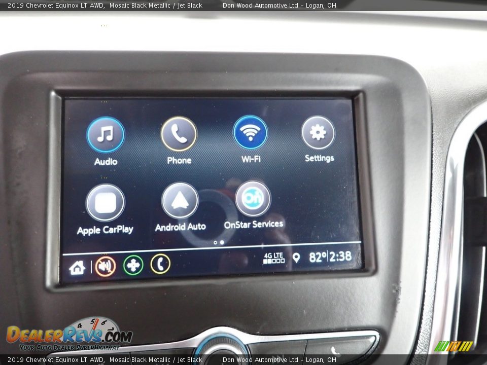 2019 Chevrolet Equinox LT AWD Mosaic Black Metallic / Jet Black Photo #2