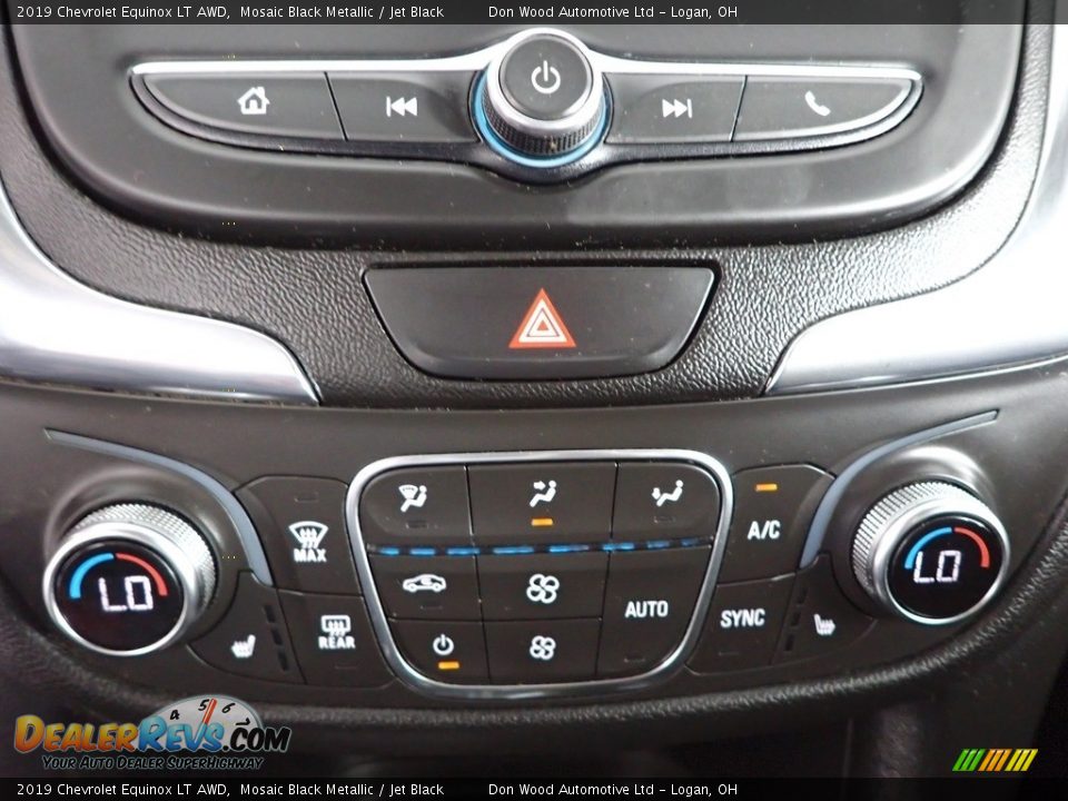 2019 Chevrolet Equinox LT AWD Mosaic Black Metallic / Jet Black Photo #3