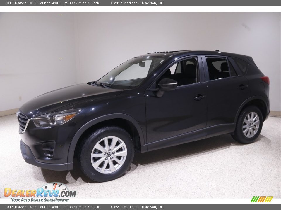 2016 Mazda CX-5 Touring AWD Jet Black Mica / Black Photo #3
