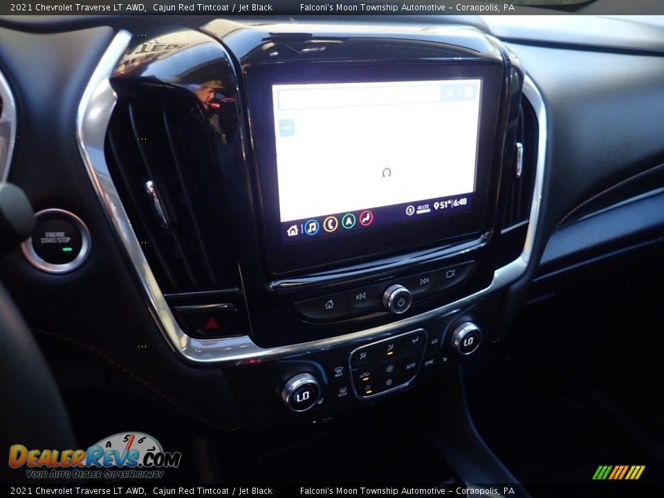 2021 Chevrolet Traverse LT AWD Cajun Red Tintcoat / Jet Black Photo #26