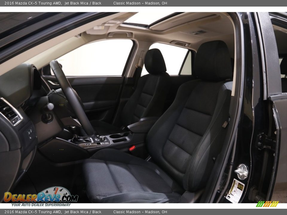 2016 Mazda CX-5 Touring AWD Jet Black Mica / Black Photo #5